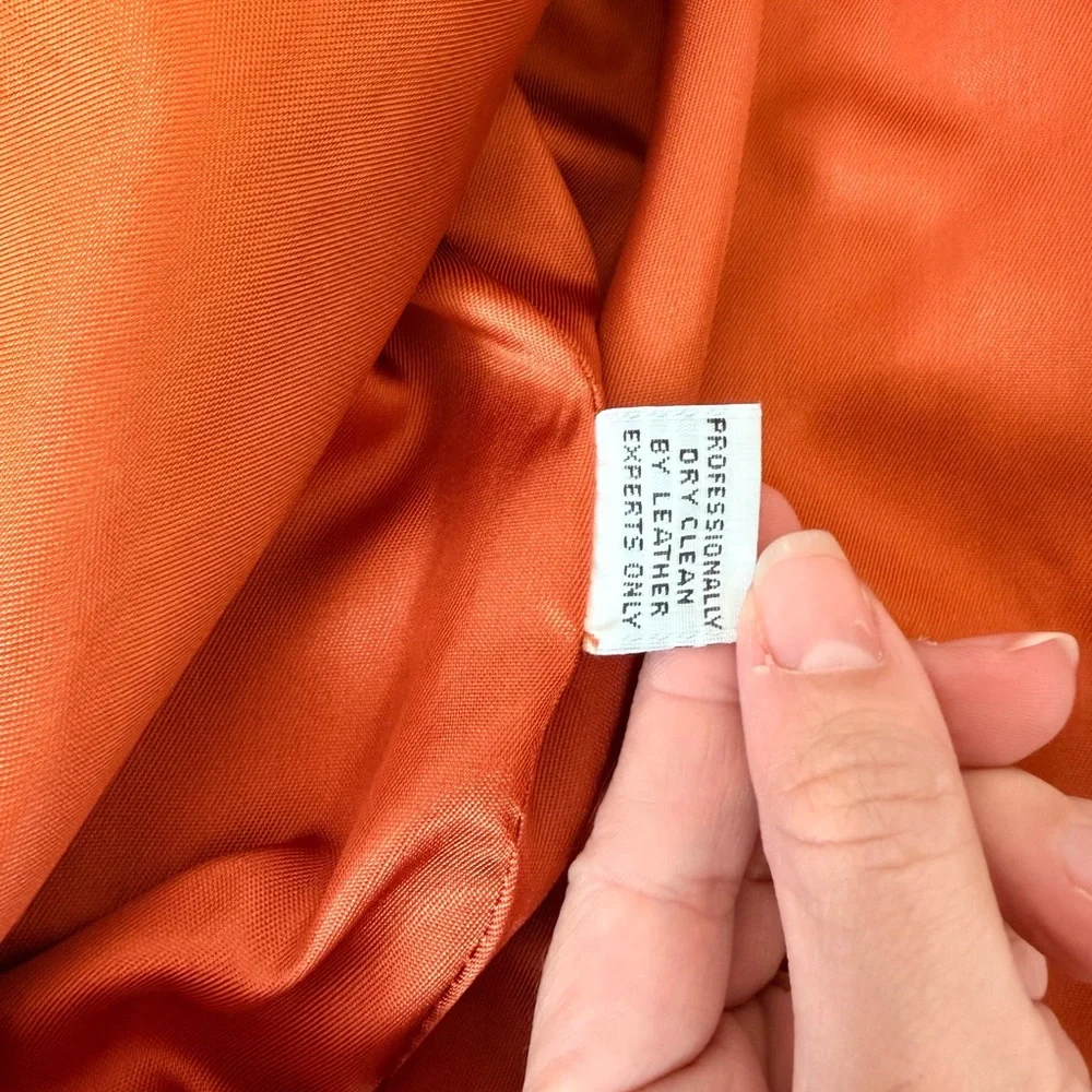 Vtg women’s fringe leather jacket western made in USA Lanna New York - Picture 5 of 7